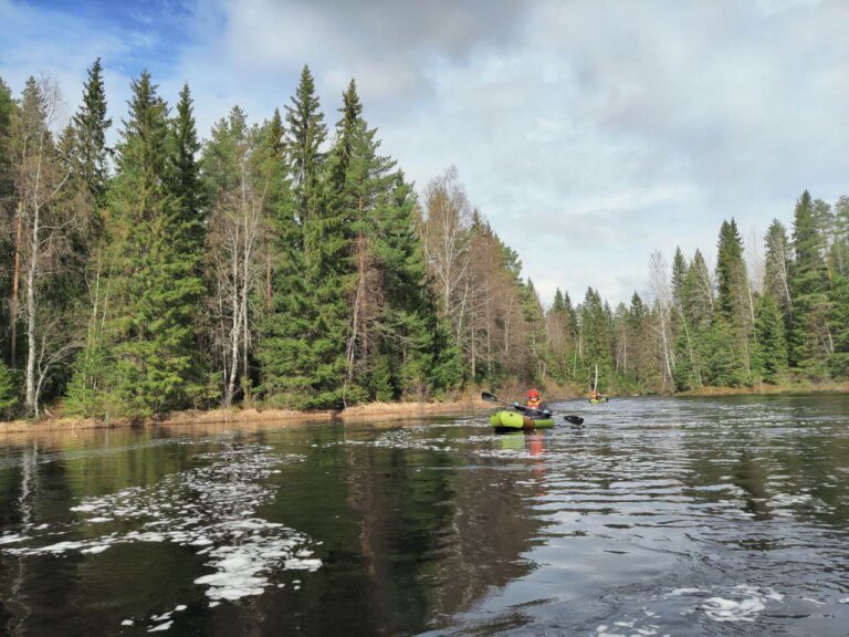 Packraftin valitseminen